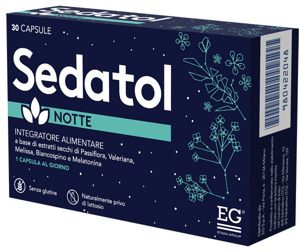 SEDATOL NOTTE 30 CAPSULE - Angeli Pharm