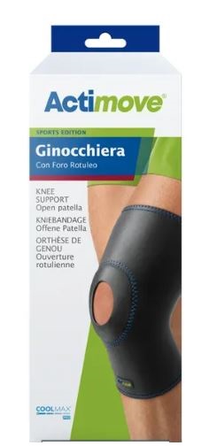 ACTIMOVE SPORTS EDITION GINOCCHIERA CON FORO ROTULEO M - Angeli Pharm