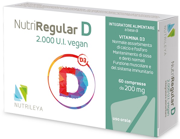 NUTRIREGULAR D 2000UI 60 COMPRESSE - Angeli Pharm