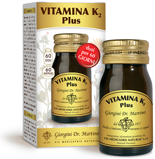 VITAMINA K2 PLUS 60 PASTIGLIE - Angeli Pharm