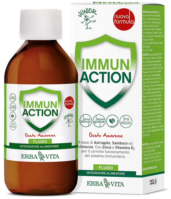 IMMUN ACTION FLUIDO JUNIOR 200 ML - Angeli Pharm