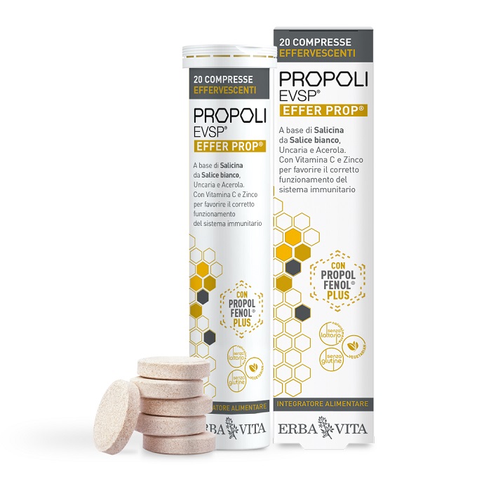 PROPOLI EVSP 20 COMPRESSE EFFERVESCENTI - Angeli Pharm