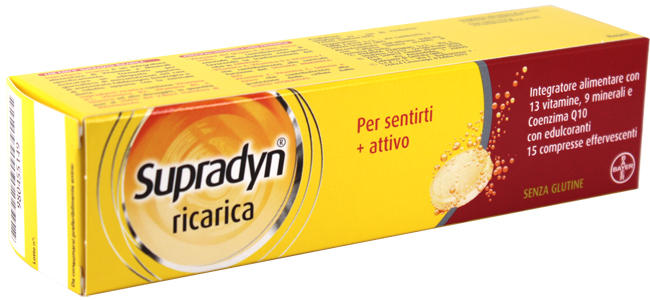 SUPRADYN RICARICA 15 COMPRESSE EFFERVESCENTI - Angeli Pharm