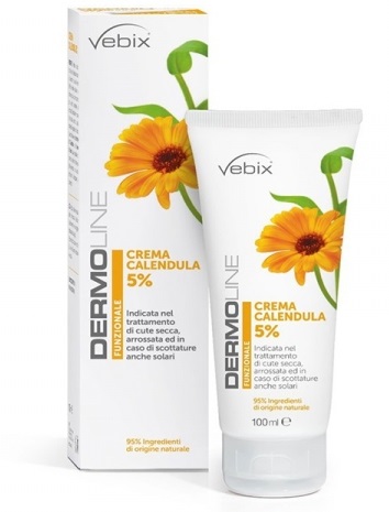 DERMOLINE CREMA VISO MANI CALENDULA 5% 100 ML - Angeli Pharm