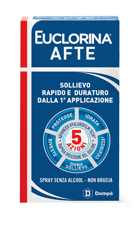 EUCLORINA AFTE SPRAY 15 ML - Angeli Pharm