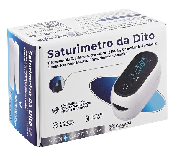 SATURIMETRO PROFESSIONAL 1 PEZZO MEDICARE - Angeli Pharm