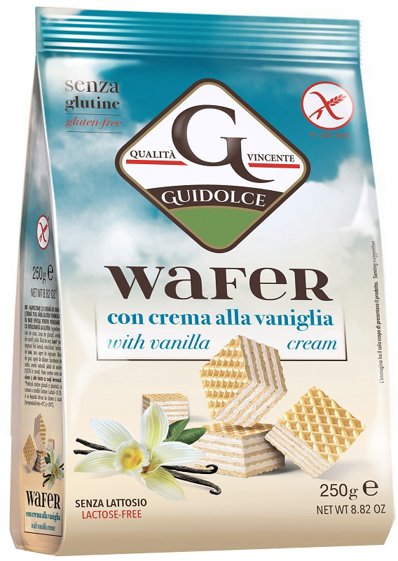 WAFER CON CREMA ALLA VANIGLIA 250 G - Angeli Pharm