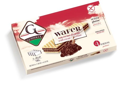 WAFER CON CREMA AL CACAO 4 PORZIONI X 45 G - Angeli Pharm