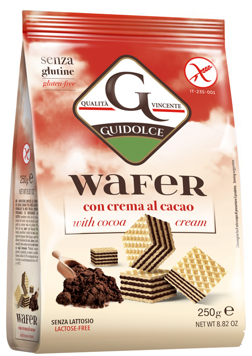 WAFER CON CREMA AL CACAO 250 G - Angeli Pharm