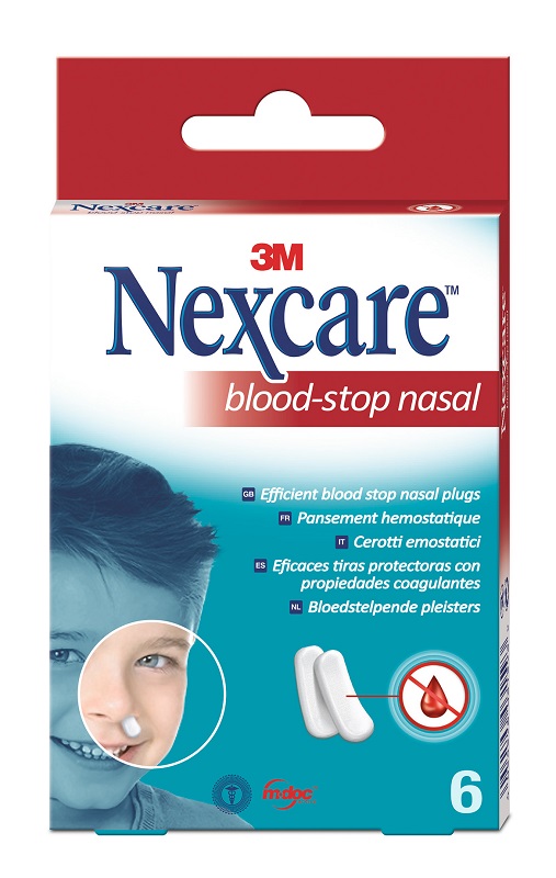 TAMPONE NASALE NEXCARE BLOOD STOP N1700NP 6 PEZZI - Angeli Pharm