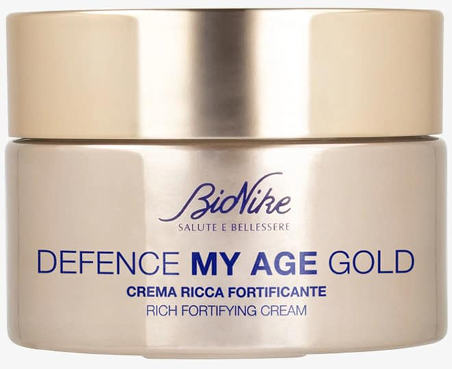DEFENCE MY AGE GOLD CREMA RICCA FORTIFICANTE 50 ML - Angeli Pharm
