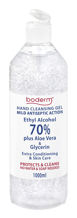 BODERM HAND CLEANSING GEL 70% 1 LITRO - Angeli Pharm