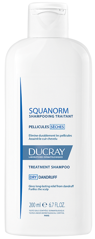 SQUANORM SHAMPOO TRATTANTE ANTIFORFORA FORFORA SECCA 200 ML - Angeli Pharm