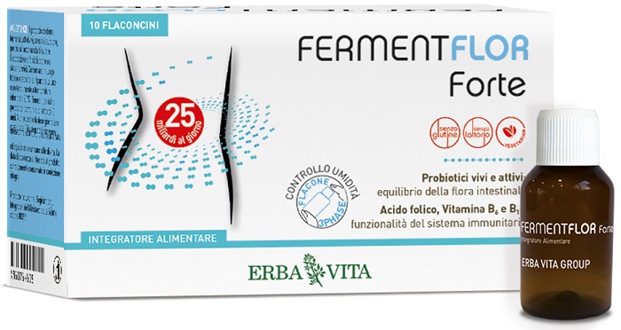 FERMENTFLOR FORTE 10 FLACONCINI - Angeli Pharm