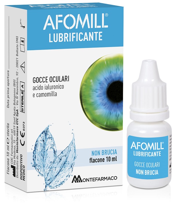 AFOMILL LUBRIFICANTE GOCCE OCULARI 10 ML - Angeli Pharm