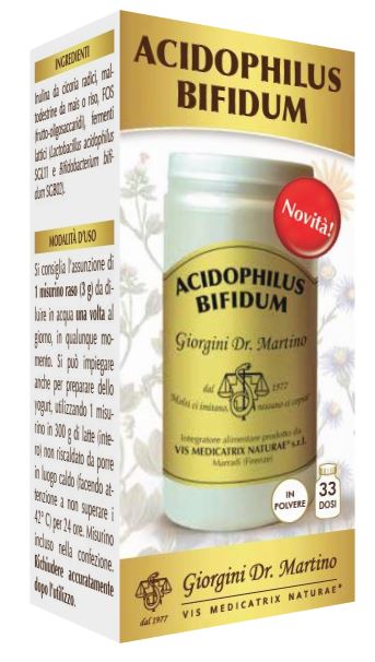 ACIDOPHILUS BIFIDUM POLVERE 100 G - Angeli Pharm