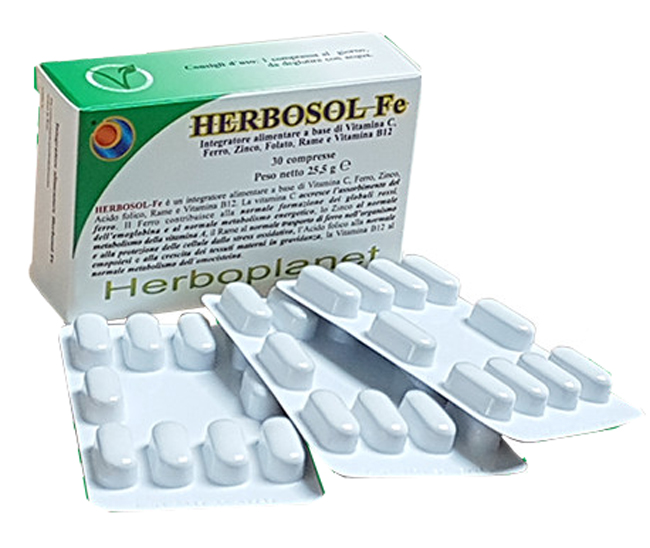 HERBOSOL FE 30 COMPRESSE - Angeli Pharm