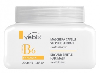 VEBIX PHYTAMIN B6 MASCHERA CAPELLI SECCHI SFIBRATI RIVITALIZZANTE 200 ML - Angeli Pharm