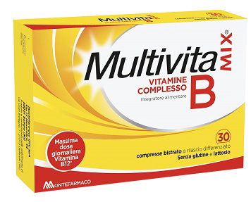 MULTIVITAMIX VIT COMPLESSO B 30 COMPRESSE BISTRATO - Angeli Pharm