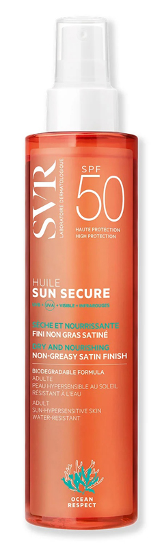 SUN SECURE HUILE SECHE SPF50+ NUOVA FORMULA 200 ML - Angeli Pharm