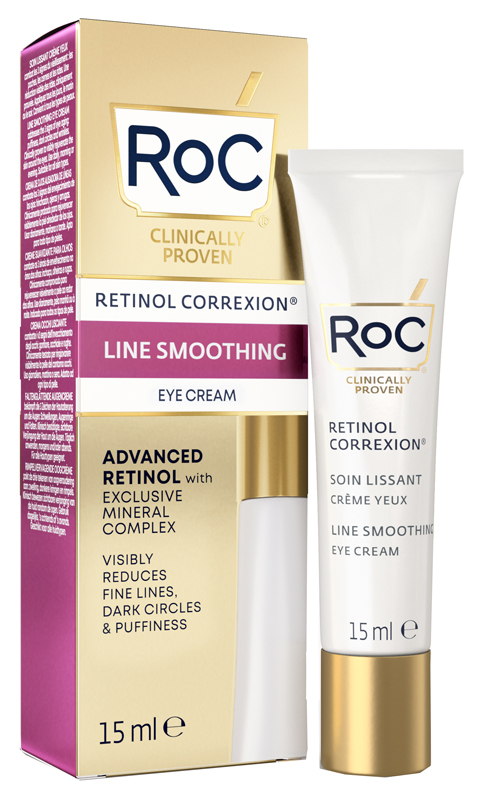ROC RETINOL CORREXION LINE SMOOTHING CREMA OCCHI 15 ML - Angeli Pharm
