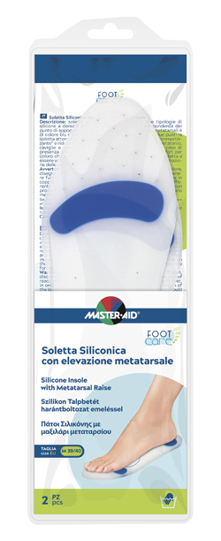 SOLETTA SILICONICA MASTER-AID FOOTCARE MEDIUM 39-40 METATARSO I5 - Angeli Pharm