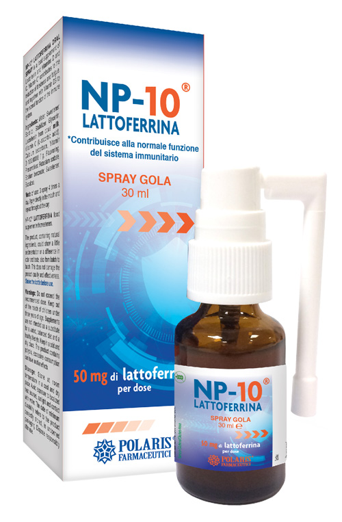 NP-10 LATTOFERRINA SPRAY GOLA 30 ML - Angeli Pharm