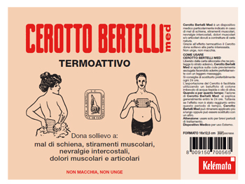 BERTELLI CEROTTO MED MEDIO 16 X 12,5 CM - Angeli Pharm
