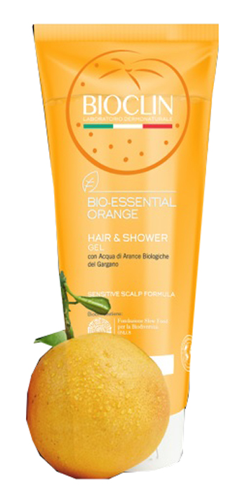 BIOCLIN BIO ESSENTIAL ORANGE HAIR & SHAMPOO 200 ML - Angeli Pharm