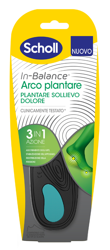 SCHOLL PLANTARE ARCO M 2 PEZZI - Angeli Pharm