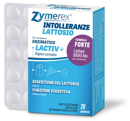 ZYMEREX INTOLLERANZE LATTOSIO 20 COMPRESSE RIVESTITE - Angeli Pharm