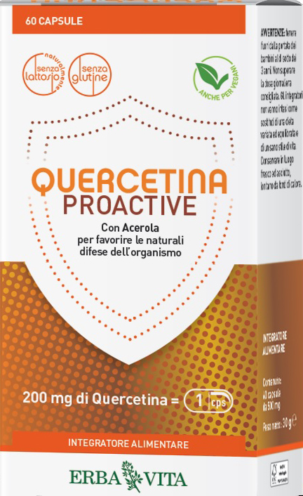 QUERCETINA PROACTIVE 60 CAPSULE - Angeli Pharm