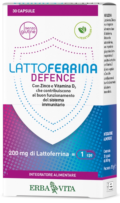 LATTOFERRINA DEFENCE 30 CAPSULE - Angeli Pharm
