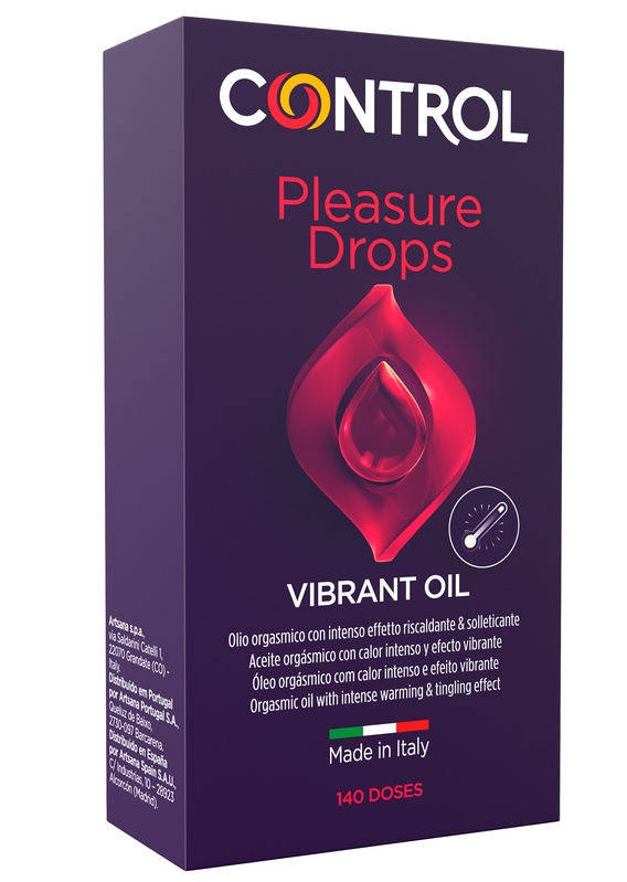 CONTROL VIBRANT OIL PLEASURE DROPS - Angeli Pharm