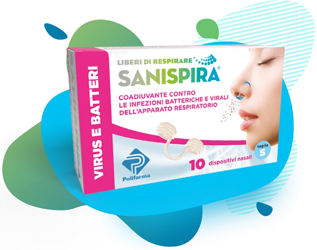 SANISPIRA VISUR & BATTERI FILTRO NASALE SMALL 10 PEZZI - Angeli Pharm