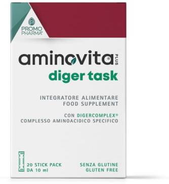 AMINOVITA PLUS DIGER TASK 20 STICK DA 10ML - Angeli Pharm