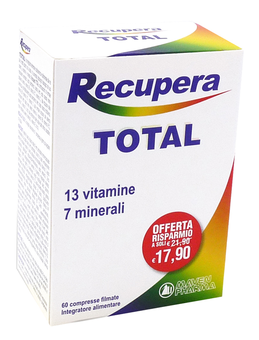 RECUPERA TOTAL 60 COMPRESSE - Angeli Pharm