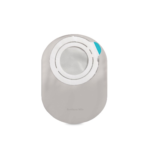 SENSURA MIO FLEX SISTEMA 2 PEZZI CON AGGANCIO ADESIVO SACCA COLOSTOMIA A FONDO CHIUSO RIVESTITA 50MM DA 340 ML 30 PEZZI - Angeli Pharm