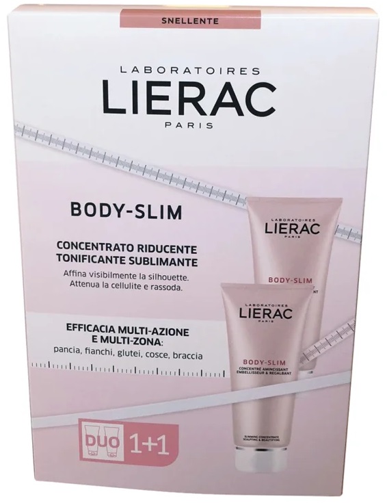 LIERAC COFFRET BODY SLIM SNELLENTE GLOBALE 200 ML X 2 PEZZI - Angeli Pharm