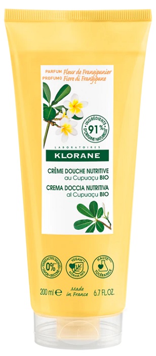 KLORANE CREMA DOCCIA FIORE DI FRANGIPANE 200 ML - Angeli Pharm