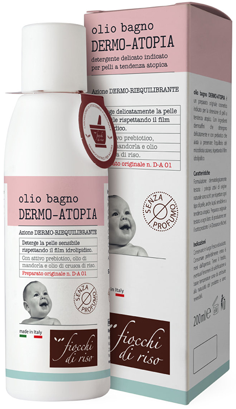 FIOCCHI DI RISO DERMO-ATOPIA OLIO BAGNO - Angeli Pharm