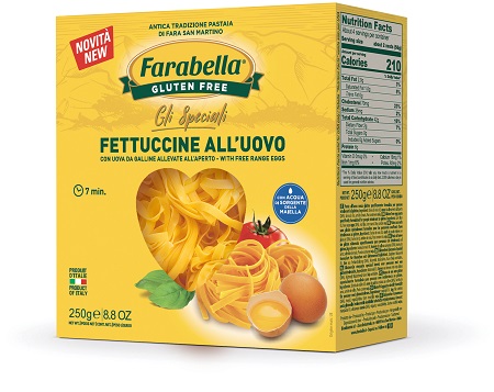 FARABELLA FETTUCCINE ALL'UOVO 250 G - Angeli Pharm