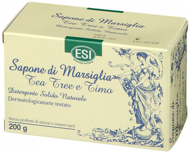 ESI SAPONE DI MARSIGLIA TEA TREE 200 G - Angeli Pharm