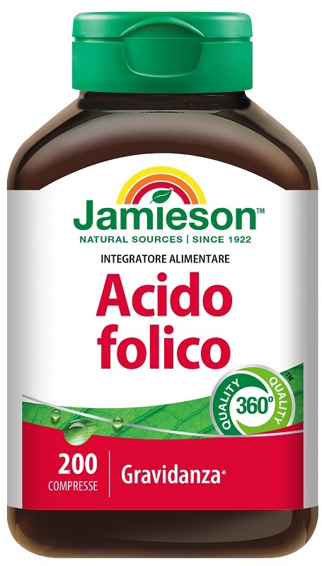 JAMIESON ACIDO FOLICO 200 COMPRESSE - Angeli Pharm