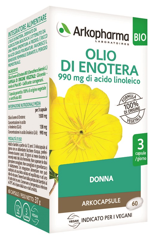 ARKOCPS OLIO ENOTERA 60 PERLE - Angeli Pharm