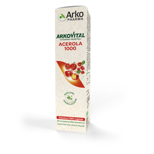 ARKOVITAL ACEROLA 1000 EFFERVESCENTE 20 COMPRESSE - Angeli Pharm
