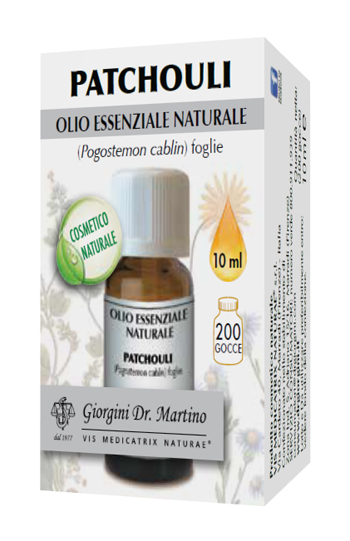 PATCHOULI OLIO ESSENZIALE NATURALE 10 ML - Angeli Pharm