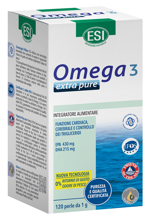 ESI OMEGA 3 EXTRA PURE 120 PERLE - Angeli Pharm