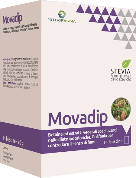 MOVADIP 14 BUSTINE - Angeli Pharm