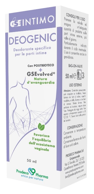 GSE INTIMO DEOGENIC 50 ML - Angeli Pharm